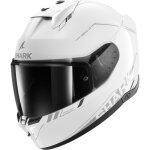 Casque int�gral shark skwal i3 blank sp - white / silver / anthracite - s