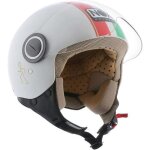 Casque jet nox n210 italie blanc vert rouge