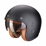 Casque jet scorpion belfast evo luxe - noir / mat