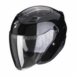 Casque jet scorpion exo - 230 solid - noir Casque jet scorpion exo - 230 solid - noir