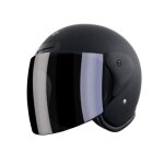 Casque jet stormer sun black matt