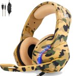 Casque gamer ps5 ps4 avec micro anti - bruit - casque gaming pc filaire immersif pour nintendo switch ...
