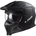 Casque ls2 integral jet drifter noir mat
