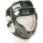 Casque mma - metal boxe - modle  grille polycarbonate - noir - adulte - mixte