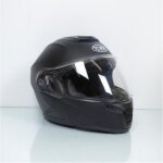 Casque modulable noir mat torx neil 2 taillexl visire solaire pour moto scooter mob