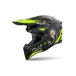 Casque moto cross airoh wraaap darkness
