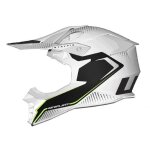 Casque moto cross ufo intrepid - blanc mat - xl Casque moto cross ufo intrepid - blanc mat - xl