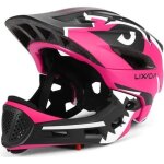 Casque moto enfants enfants rose