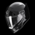 Casque moto intgral scorpion covert fx solid ece 22 - 06 - noir - l