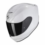 Casque moto int�gral scorpion exo - 391 solid ece 22 - 06 - blanc - s