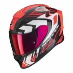 Casque moto intgral scorpion exo - r1 evo carbon air supra ece 22 - 06 - noir / rouge - xl