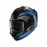 Casque moto intgral shark spartan gt pro ritmo - carbon blue chrom - s