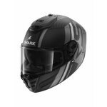 Casque moto intgral shark spartan rs carbon shawn - carbon silver anthracite - m