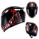 Casque de moto intgral venom pour adultescasque de course de motocrosscasque de motocasque de tourisme ...