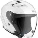 Casque moto jet - intercom �quip� sena - blanc - s