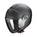 Casque moto jet scorpion exo - city ii solid ece 22 - 06 - noir mat - 2xs Casque moto jet scorpion exo - city ii solid ece 22 - 06 - noir mat - 2xs