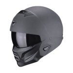 Casque moto jet scorpion exo - combat ii graphite ece 22 - 06 - gris foncé - l Casque moto jet scorpion exo - combat ii graphite ece 22 - 06 - gris foncé - l
