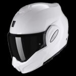 Casque moto modulable scorpion exo - tech evo solid ece 22 - 06 - blanc - 2xl Casque moto modulable scorpion exo - tech evo solid ece 22 - 06 - blanc - 2xl