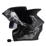 Casque moto modulable xl