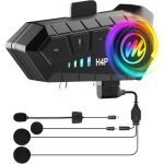 Casque moto - moman - h4 plus - sans fil - r�duction de bruit - �tanch�it� ipx6