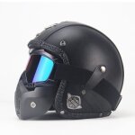 Casque moto casque vintage casque harley lunettes vintage casque moto de la personnalit� quatre saisons ...
