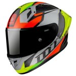 Casque mt helmets kre + fibre projectile d2 (homologie fim) - gris brillant - xl (61 / 62 cm) Casque mt helmets kre + fibre projectile d2 (homologie fim) - gris brillant - xl (61 / 62 cm)