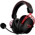 Casque pc hyperx cloud alpha wireless noir et rouge