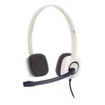 Casque pc - logitech - stereo headset h150 - blanc - compatible ps3 / xbox - micro rotatif