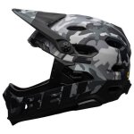 Casque de protection vtt bell super dh mips - gris