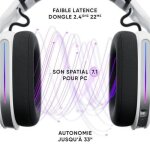 Casque sans fil oniverse polaris celestial white - accessoire - ps5