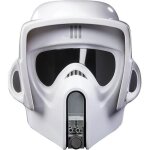Casque scout trooper �lectronique premium effets sonores star wars�: le retour du jedi pour adulte star ...