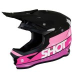 Casque shot furious story pink glossy