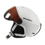 Casque de ski - leoclotho - ventilation ajustable - garder au chaud - blanc