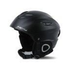 Casque de ski ouvert leoclotho - casque de ski pleine couverture - noir - homme - sports dhiver
