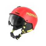 Casque de ski / snow - marker - vijo - noir - enfant - visi�re r�tractable