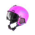 Casque de ski snow marker vijo pink fille