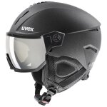 Casque de ski / snow uvex instinct visor black matt homme