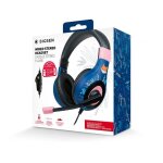 Casque stro filaire pour nintendo switch lite et oled motif renard