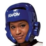 Casque taekwondo kwon pu - bleu - m Casque taekwondo kwon pu - bleu - m
