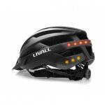 Casque pour trottinette lectrique - livall - mt1 - noir - pliable - autonomie maximum 30 km