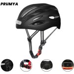 Casque de vlo charge usb lumire vive led avec voyant davertissement casque de moto / trottinette / ...