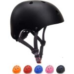 Casque de vlo pour enfants 7 - 15 ans - bmx - anti - choc - noir