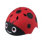 Casque v�lo enfant - amoune - sport style coccinelle - protection t�te et s�curit� - taille 50 - 54cm ...