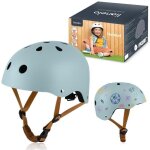 Casque v�lo enfant lionelo - 50 - 56 cm - possibilit� de d�coration - mat�riaux absorbant les chocs - ...