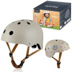 Casque vlo enfant lionelo - 50 - 56 cm - possibilit de dcoration - matriaux absorbant les chocs - ...