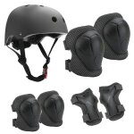 Casque de velo enfants roller guard skateboard genouill�re coudi�re balance cart skate guard set de sept ...