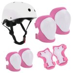 Casque de velo enfants roller guard skateboard genouill�re coudi�re balance cart skate guard set de sept ...