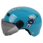 Casque de vélo enfant vitata bleu - modèle de dessin animé quatre saisons Casque de vélo enfant vitata bleu - modèle de dessin animé quatre saisons