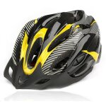 Casque de vlo funmoon - modle intgralement moul - couleur jaune - pour vtt adultes