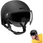 Casque de v�lo pour hommes - marque - mod�le - haute protection - visi�re �lectrique - trottinette motos ...